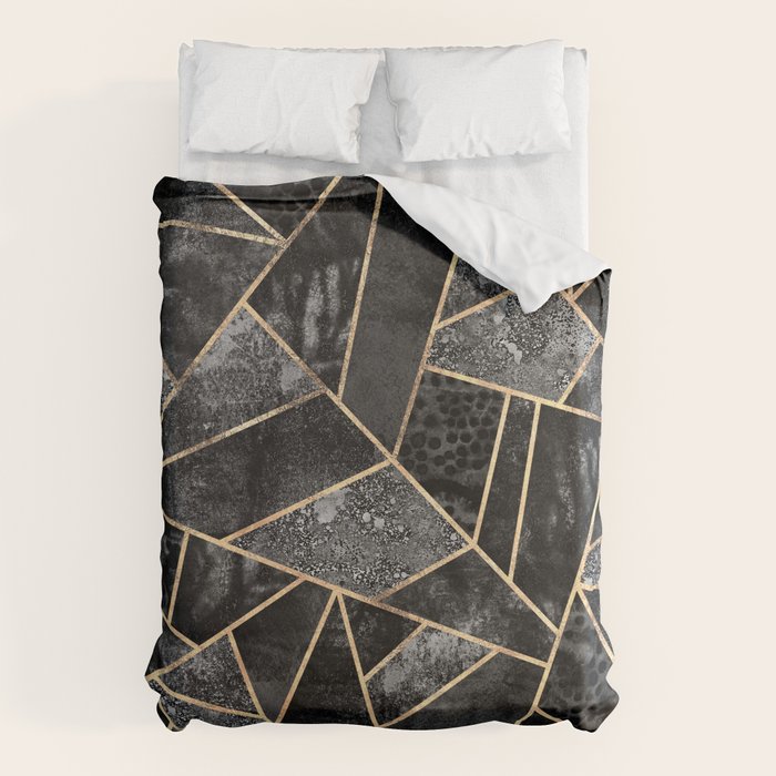 Black Stone 2 Duvet Cover Gallery Image 6