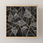 Black Stone 2 Mini Art Print Gallery Image 1