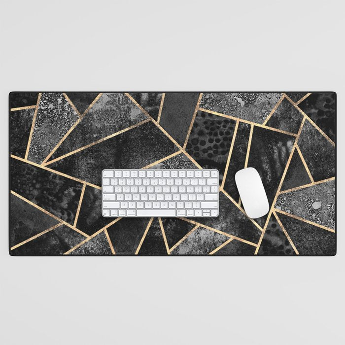 Black Stone 2 Desk Mat Gallery Image 1