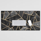 Black Stone 2 Desk Mat Gallery Image 1