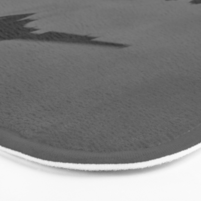 Steady As She Goes 31 aircraft coming in for a landing black and white photography- photographs Bath Mat Gallery Image 3