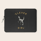 Clever Girl (Dark) Laptop Sleeve Gallery Image 1