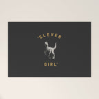 Clever Girl (Dark) Welcome Mat Gallery Image 1