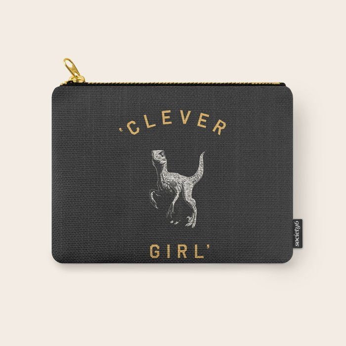 Clever Girl (Dark) Carry All Pouch Gallery Image 1