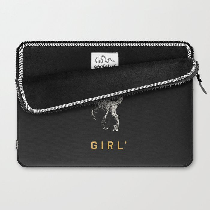 Clever Girl (Dark) Laptop Sleeve Gallery Image 2