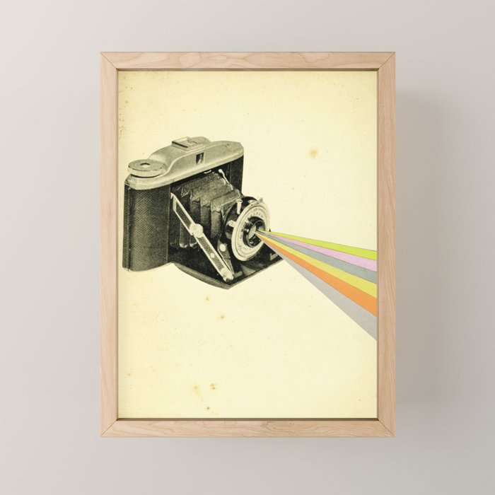 It's a Colourful World Mini Art Print Gallery Image 1