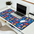 Jellyfish Collection - blue Desk Mat Gallery Image 2