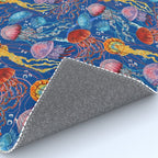 Jellyfish Collection - blue Rug Gallery Image 4