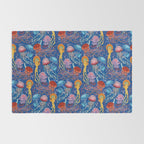 Jellyfish Collection - blue Rug Gallery Image 2