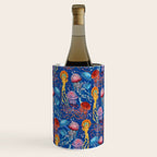 Jellyfish Collection - blue Wine Chiller Gallery Image 1