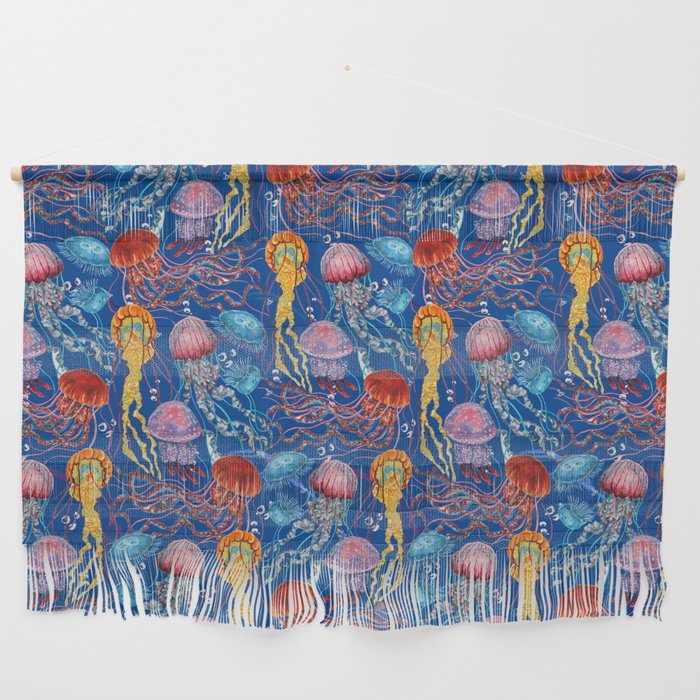 Jellyfish Collection - blue Wall Hanging Gallery Image 1