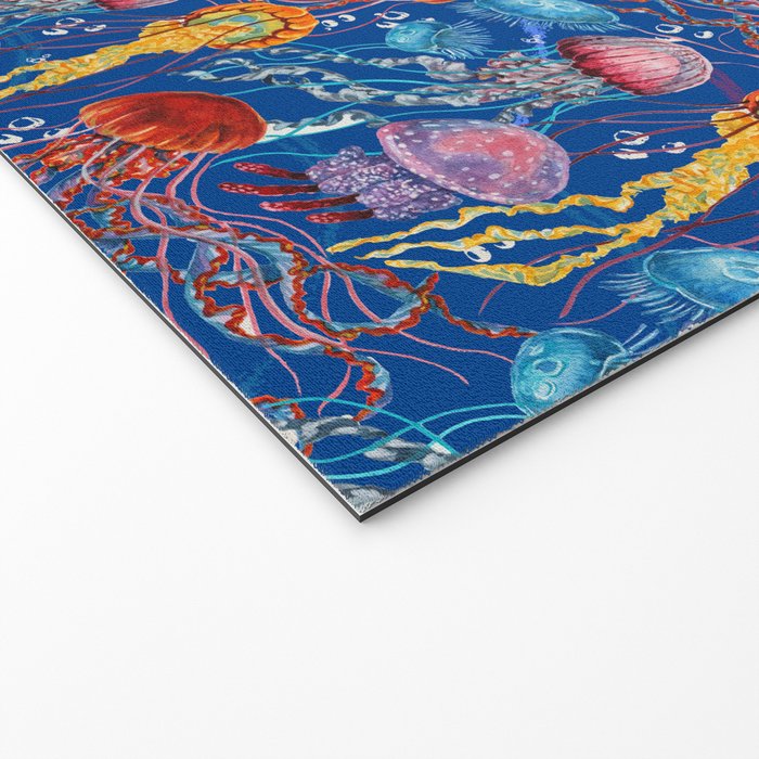 Jellyfish Collection - blue Welcome Mat Gallery Image 2