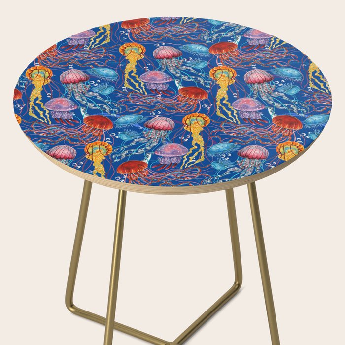 Jellyfish Collection - blue Side Table Gallery Image 2