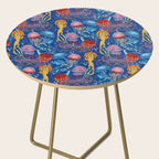 Jellyfish Collection - blue Side Table Gallery Image 2