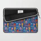 Jellyfish Collection - blue Laptop Sleeve Gallery Image 2
