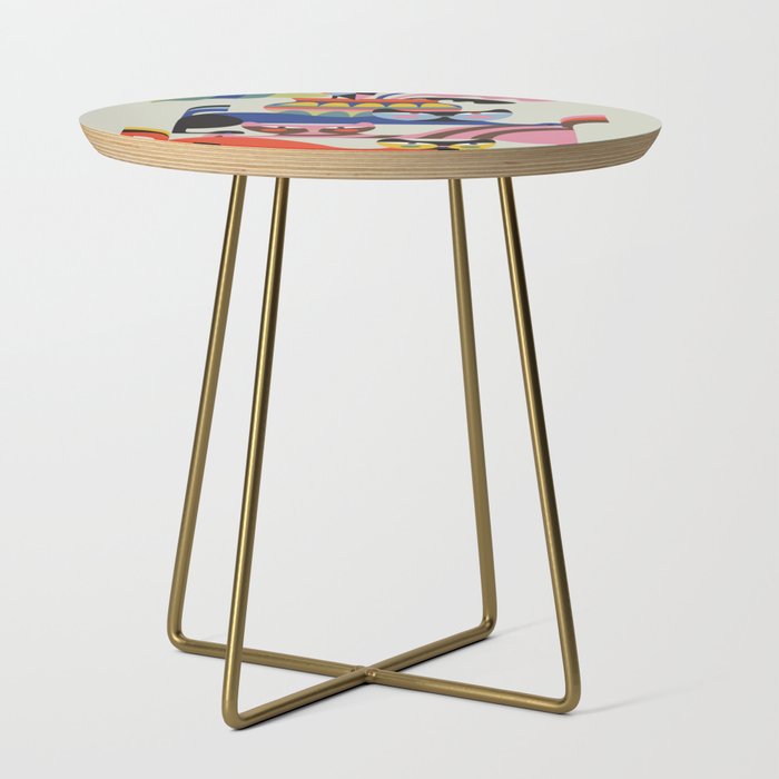 Mid Century Modern Retro Cats Side Table Gallery Image 1
