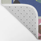 Mid Century Modern Retro Cats Bath Mat Gallery Image 2