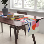 Mid Century Modern Retro Cats Table Runner Gallery Image 2