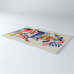 Mid Century Modern Retro Cats Rug Gallery Image 3