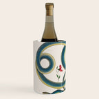 Albertus Seba Snakes Flowers Engraving Wine Chiller Gallery Image 2