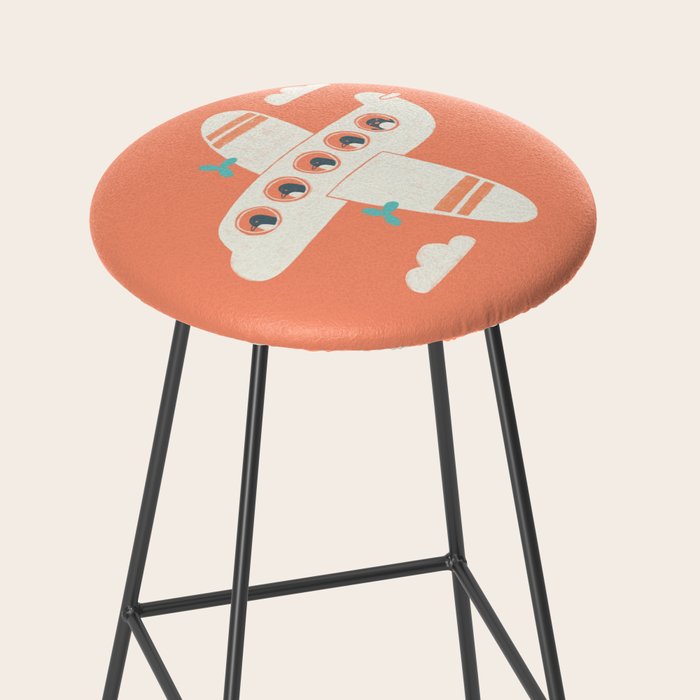 Penguin Airlines Stool Gallery Image 2