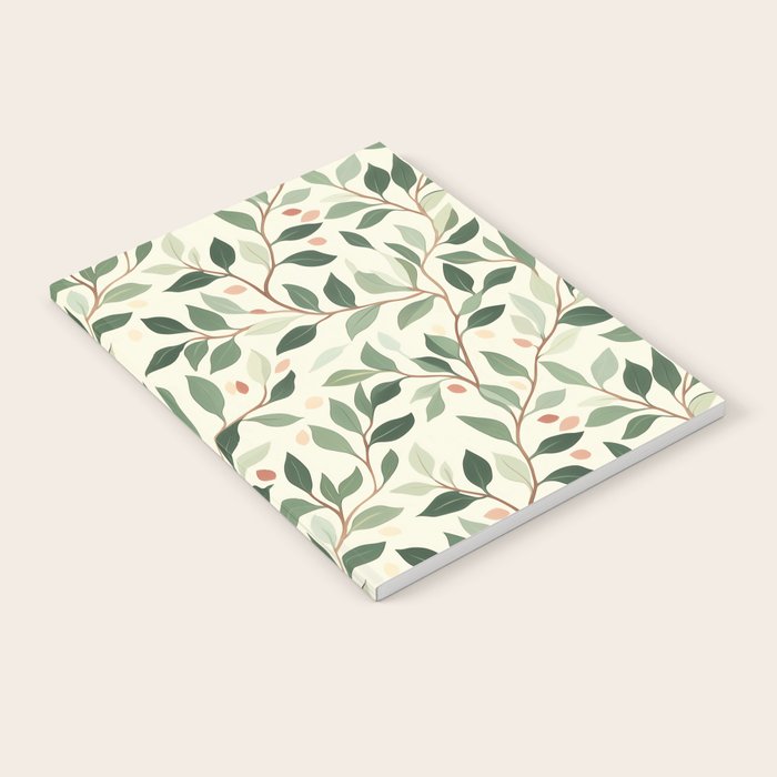 Romantic Botanica Autumn Bloom Notebook Gallery Image 1