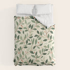 Romantic Botanica Autumn Bloom Comforter Gallery Image 6