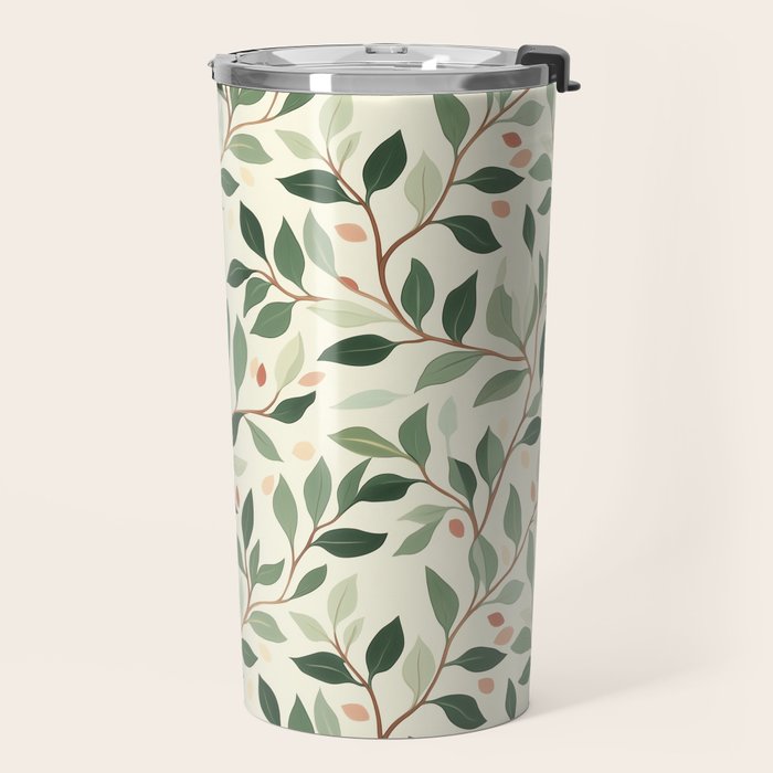 Romantic Botanica Autumn Bloom Travel Mug Gallery Image 2