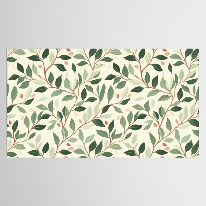 Romantic Botanica Autumn Bloom Tablecloth Gallery Image 2