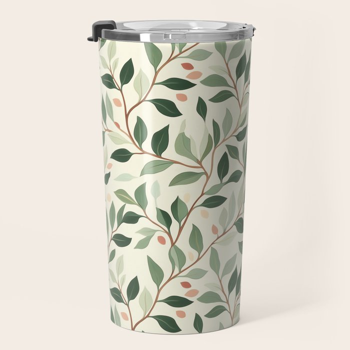 Romantic Botanica Autumn Bloom Travel Mug Gallery Image 3