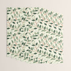 Romantic Botanica Autumn Bloom Wrapping Paper Gallery Image 3
