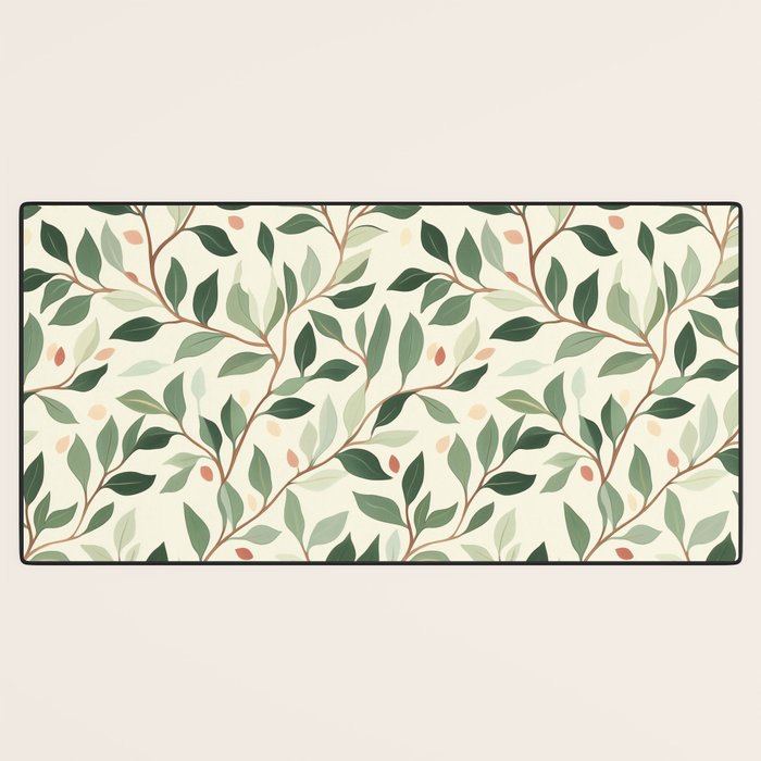 Romantic Botanica Autumn Bloom Desk Mat Gallery Image 3