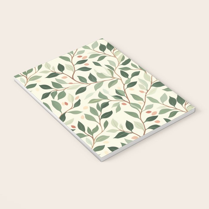 Romantic Botanica Autumn Bloom Notebook Gallery Image 3
