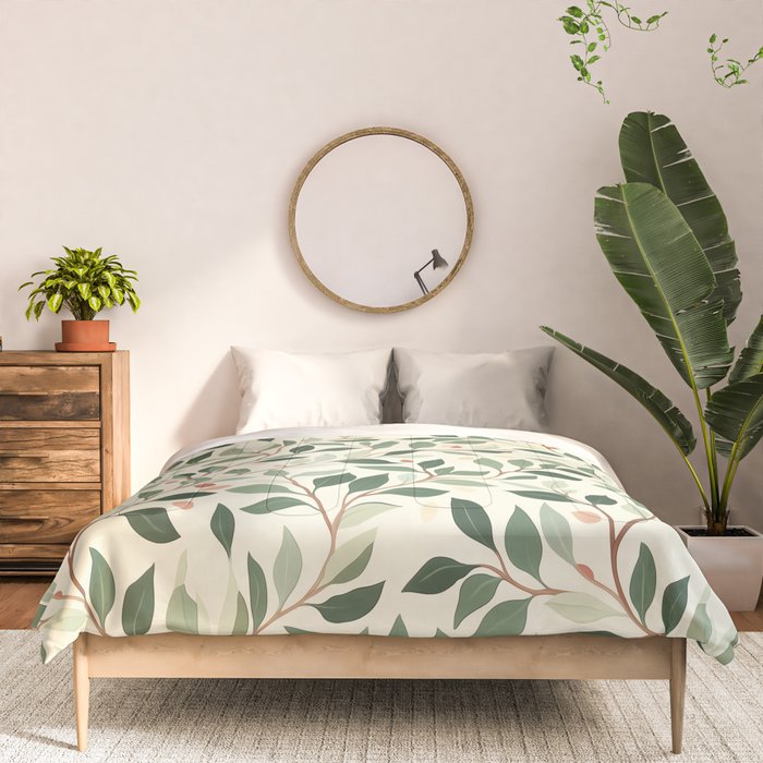 Romantic Botanica Autumn Bloom Comforter Gallery Image 3