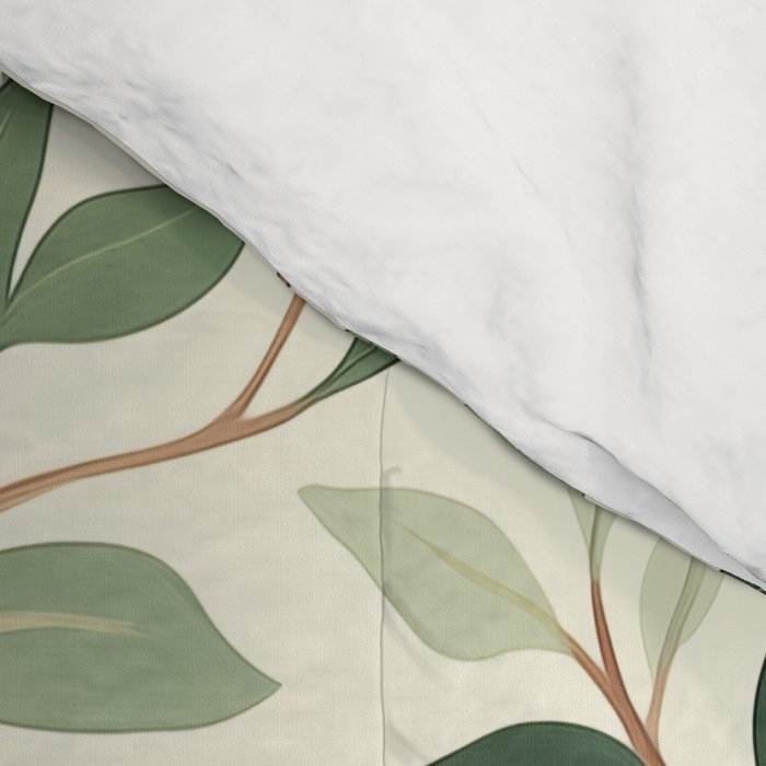 Romantic Botanica Autumn Bloom Comforter Gallery Image 4