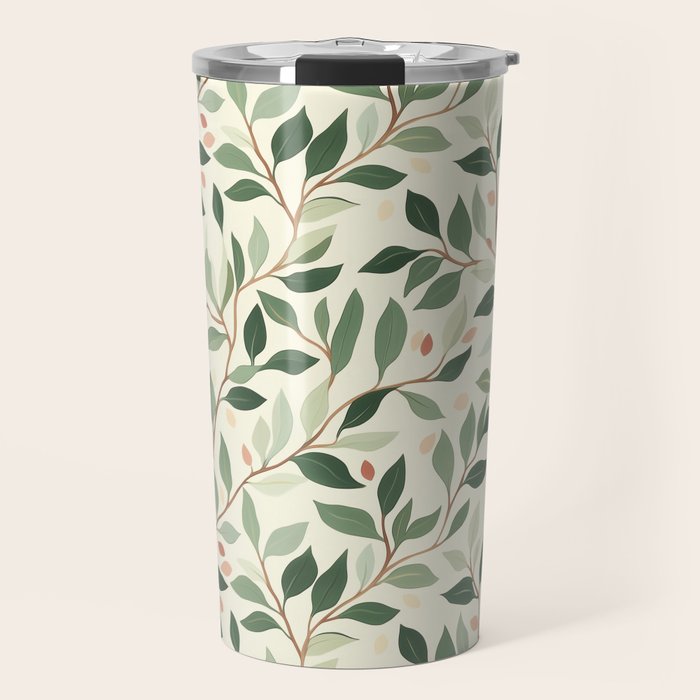 Romantic Botanica Autumn Bloom Travel Mug Gallery Image 1