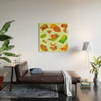 Leaf mimics Wood Wall Art Gallery Image 2
