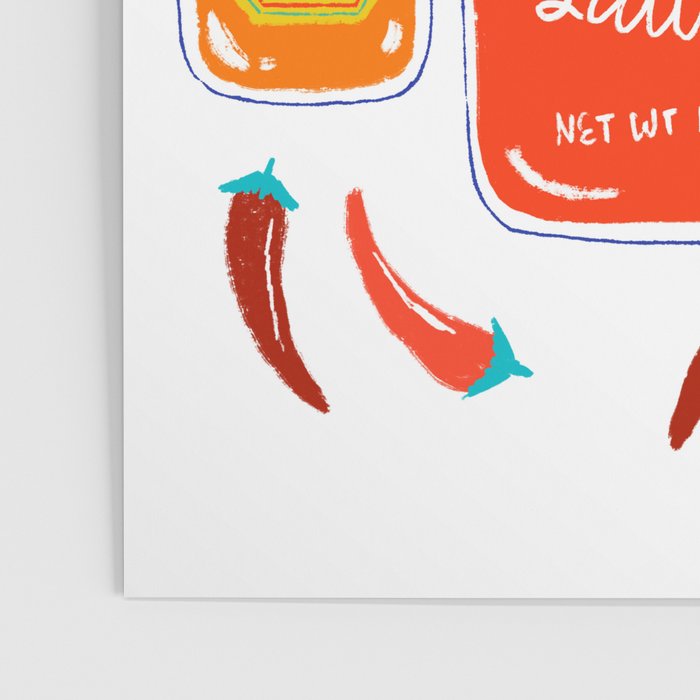 Hot Sauce and Chili Peppers Poster Gallery Image 3