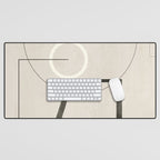 Geometric Shapes 17 Desk Mat Gallery Image 1