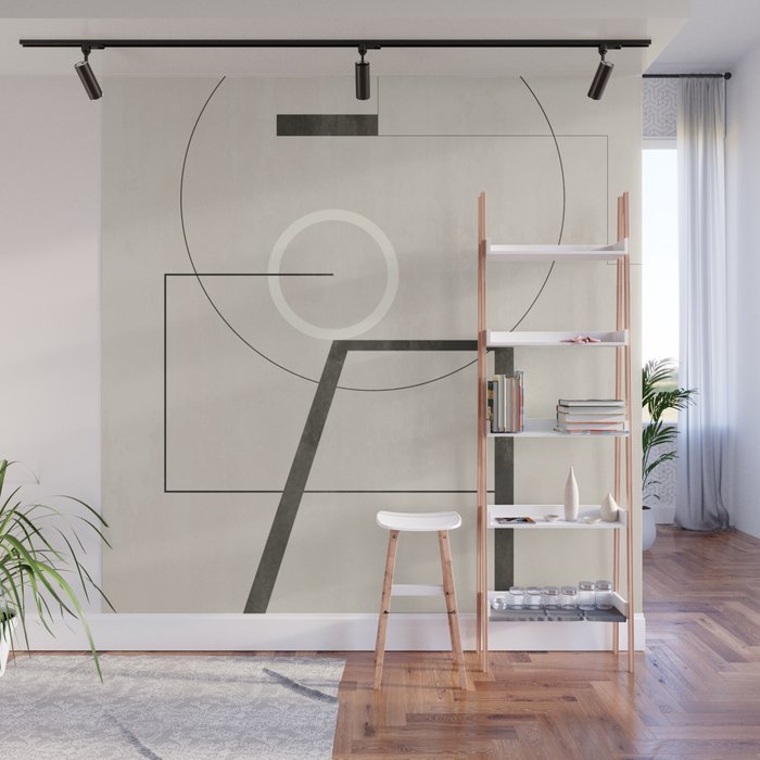 Geometric Shapes 17 Wall Mural Gallery Image 1