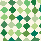 Green Checkered Swirl Coffee Mug Gallery Image 2