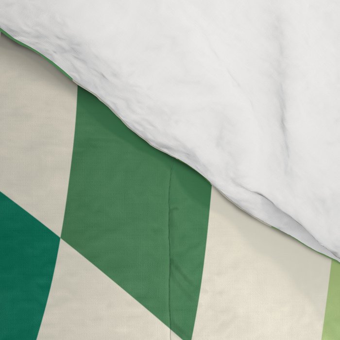 Green Checkered Swirl Comforter Gallery Image 4