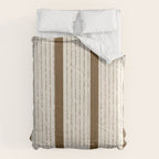 Lines IV (Cream & Chocolate) Comforter Gallery Image 6