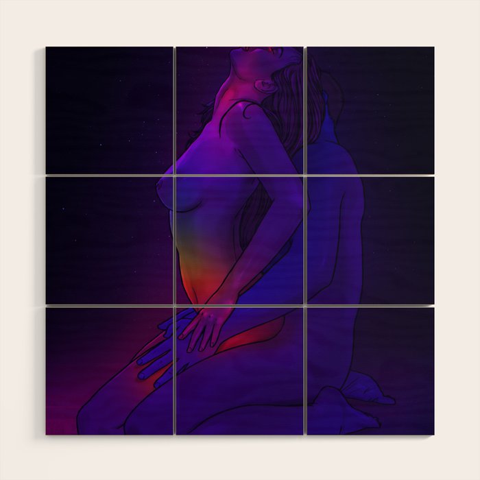 Deep Connection 3 Wood Wall Art Gallery Image 1