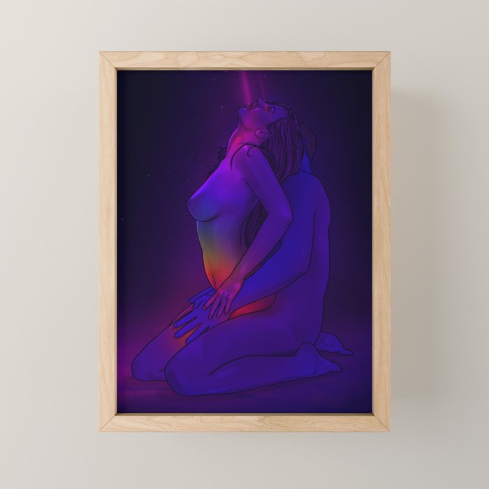 Deep Connection 3 Mini Art Print Gallery Image 1