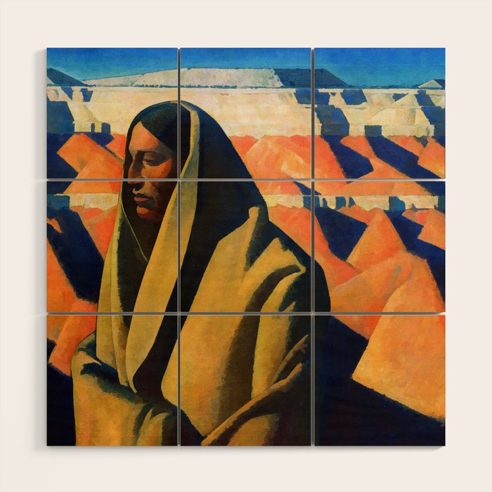 Maynard Dixon Earth Knower Wood Wall Art Gallery Image 1