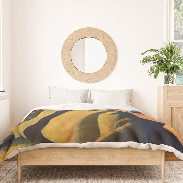 Maynard Dixon Earth Knower Duvet Cover Gallery Image 3
