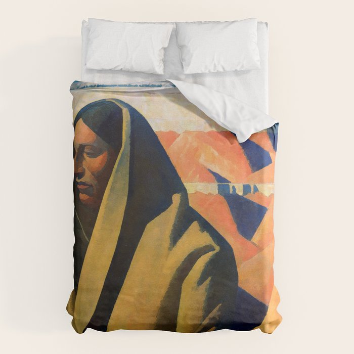Maynard Dixon Earth Knower Duvet Cover Gallery Image 6