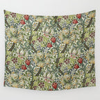 William Morris honeysucklea, Morris floral , No.4, Wall Tapestry Gallery Image 4