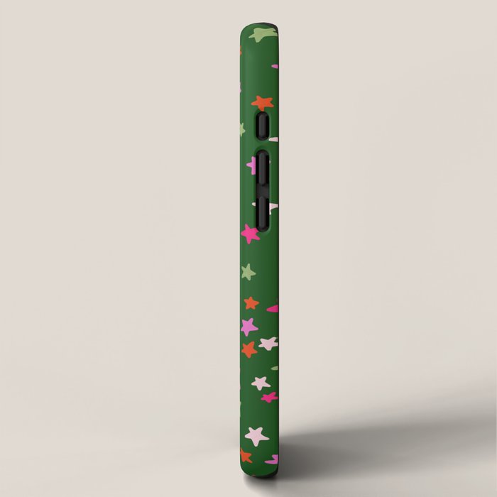 Festive Playful Starry Scatter iPhone Case Gallery Image 2
